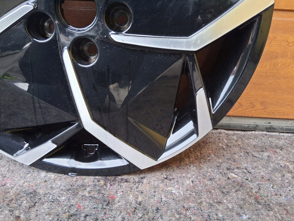1x Alufelge 19 Zoll 7.5" 5x114.3 49 5ET Glanz Schwarz 52910-G1110 Hyundai Ioniq FEL9617443664pz