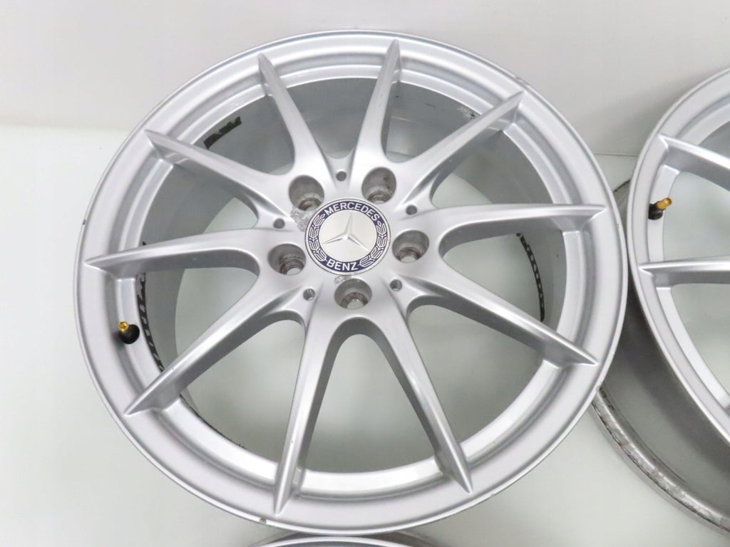 4x Alufelge 17 Zoll 6.5" 5x112 49ET Silber A2464010102 Mercedes-Benz W246 FEL7578144865ll