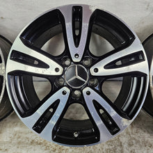 Laden Sie das Bild in den Galerie-Viewer, 4x Alufelge 16 Zoll 6.5" 5x112 49ET A2464010000 Mercedes-Benz W177 W246 FEL2271772567rc