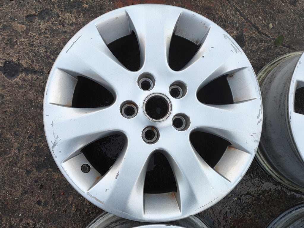 1x Alufelge 16 Zoll 6.5" 5x115 41ET Glanz Silber 13856376019 Opel Astra J FEL2477508493fi