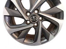 Load image into Gallery viewer, 1x Alufelge 17 Zoll 7.0" 5x114.3 50ET Glanz Schwarz 4261102L90 Toyota Corolla FEL6903393879el