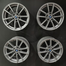 Laden Sie das Bild in den Galerie-Viewer, 4x Alufelge 17 Zoll 7.5" 5x112 30ET Glanz Silber 6859025 BMW 3 G21 G20 Rim Wheel FEL9457612350fz