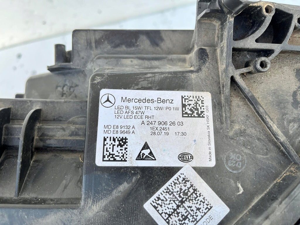 Frontscheinwerfer Mercedes-Benz W247 A2479062603 Rechts Scheinwerfer Headlight SCH4217804538ai