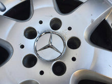 Load image into Gallery viewer, 4x Alufelge 17 Zoll 8.5&quot; 5x112 52ET Glanz Silber A1634012702 Mercedes-Benz W163