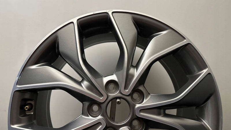 1x Alufelge 18 Zoll 7.5" 5x114.3 55ET Glanz Graphit 52910-G4400 Hyundai Mg