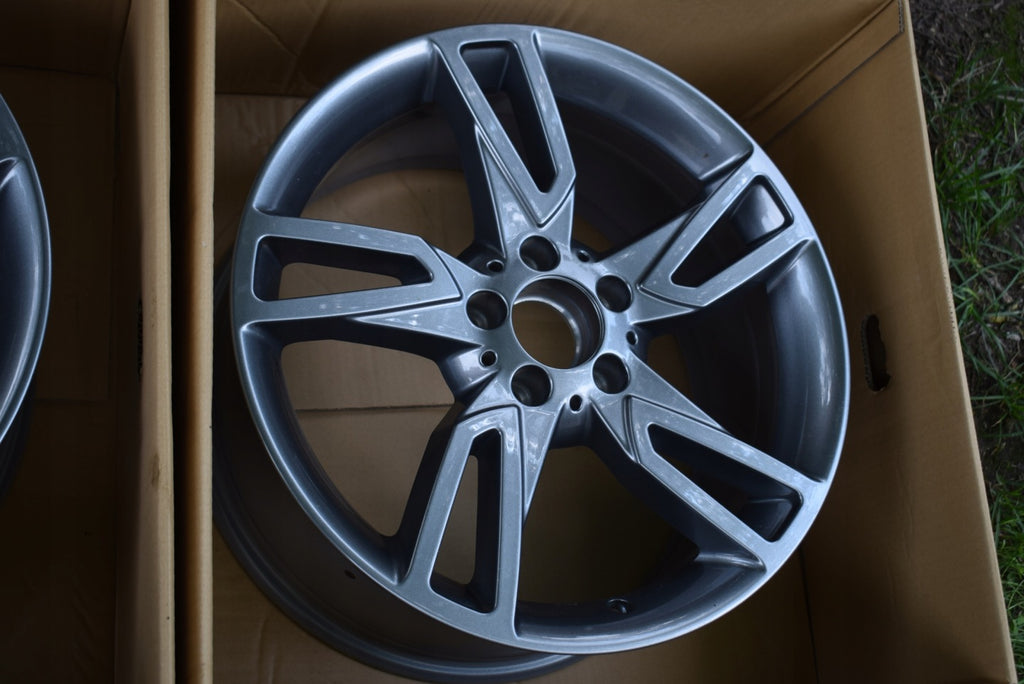 1x Alufelge 18 Zoll 8.5" 5x112 54ET Glanz Graphit A2044019202 Mercedes-Benz FEL1401006499ub