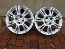 Laden Sie das Bild in den Galerie-Viewer, 1x Alufelge 16 Zoll 6.0" 4x100 40ET Silber Opel Astra H Corsa E D Rim Wheel FEL5908921526ia