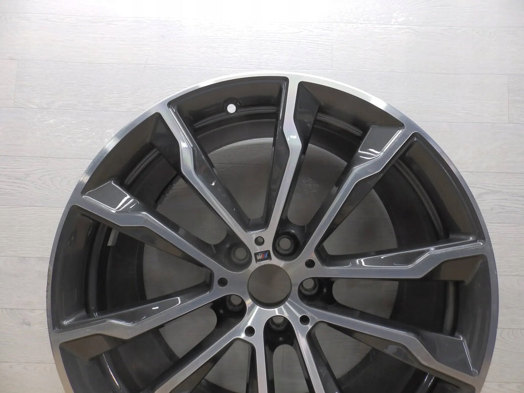 1x Alufelge 20 Zoll 9.5" 5x112 43ET Glanz 8010269 BMW G01 G02 Mg Rim Wheel FEL6157964439bp