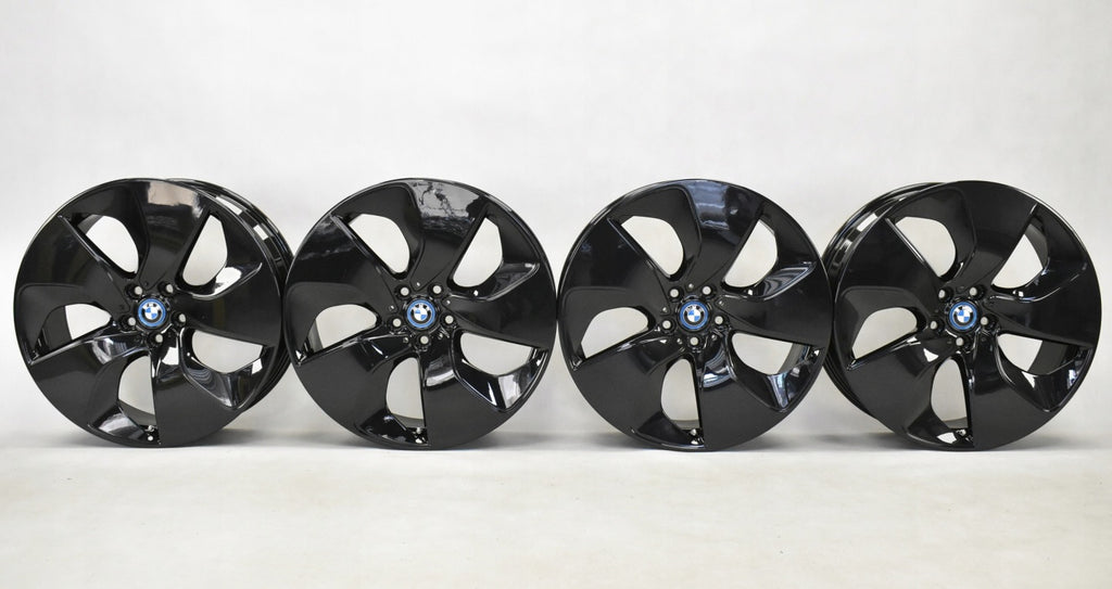 4x Alufelge 20 Zoll 7.5" 5x112 40ET Glanz Schwarz 6853004 BMW I8 Rim Wheel FEL4310702756sz