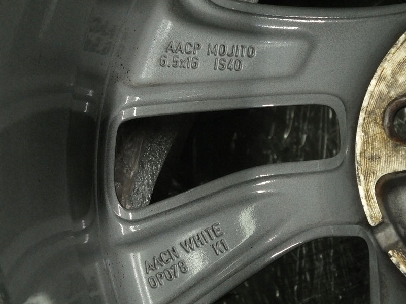 1x Alufelge 16 Zoll 6.5" 4x100 40ET Glanz Grau OP078 Opel Rim Wheel