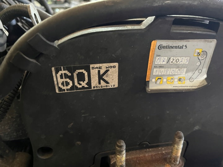 Motor Chevrolet Daewoo Nubira Lacetti 1.6 155TKm 2007 Benzin Engine Komplett MOT4537006292gl