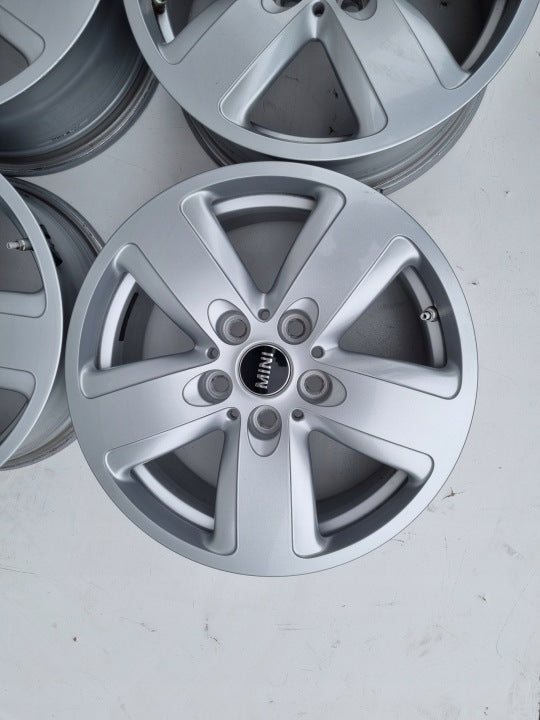 4x Alufelge 16 Zoll 7.0" 5x112 52ET 6856043 Mini Rim Wheel FEL3374037159pd