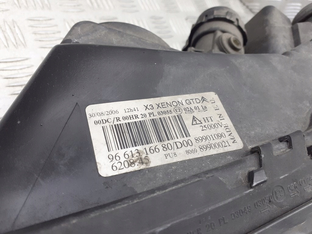 Frontscheinwerfer Citroën C5 II 9661316680 Xenon Links Scheinwerfer Headlight
