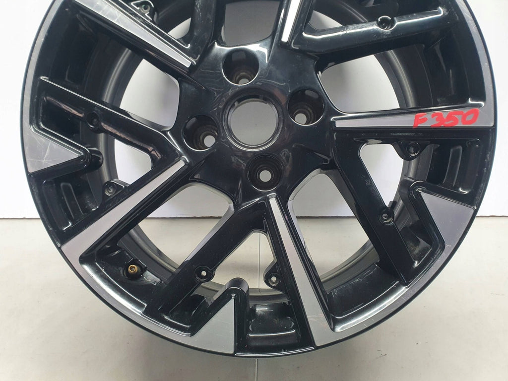 1x Alufelge 17 Zoll 7.0" 4x108 32ET Glanz Schwarz 9833892680 Opel Corsa F FEL5388145638vv