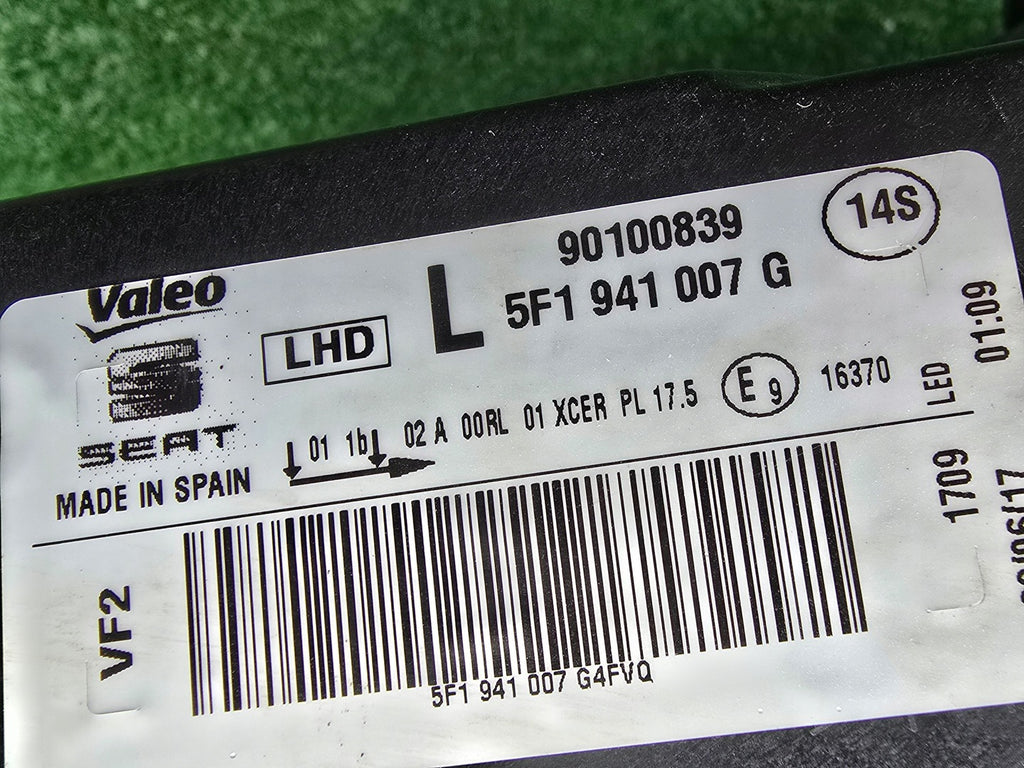 Frontscheinwerfer Seat Leon 5f1 5F1941007G Links Scheinwerfer Headlight SCH5008134396iv