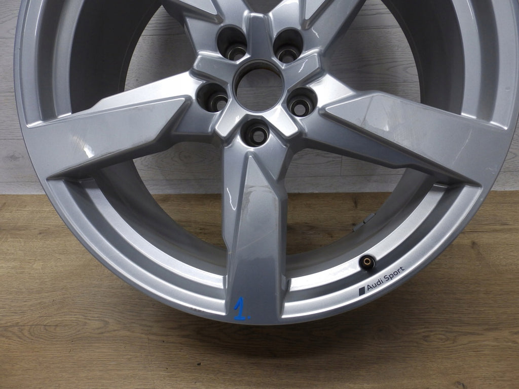 1x Alufelge 21 Zoll 8.5" 5x112 34ET Glanz Silber 80A601025A Audi Q5 Rim Wheel FEL6121295425jl