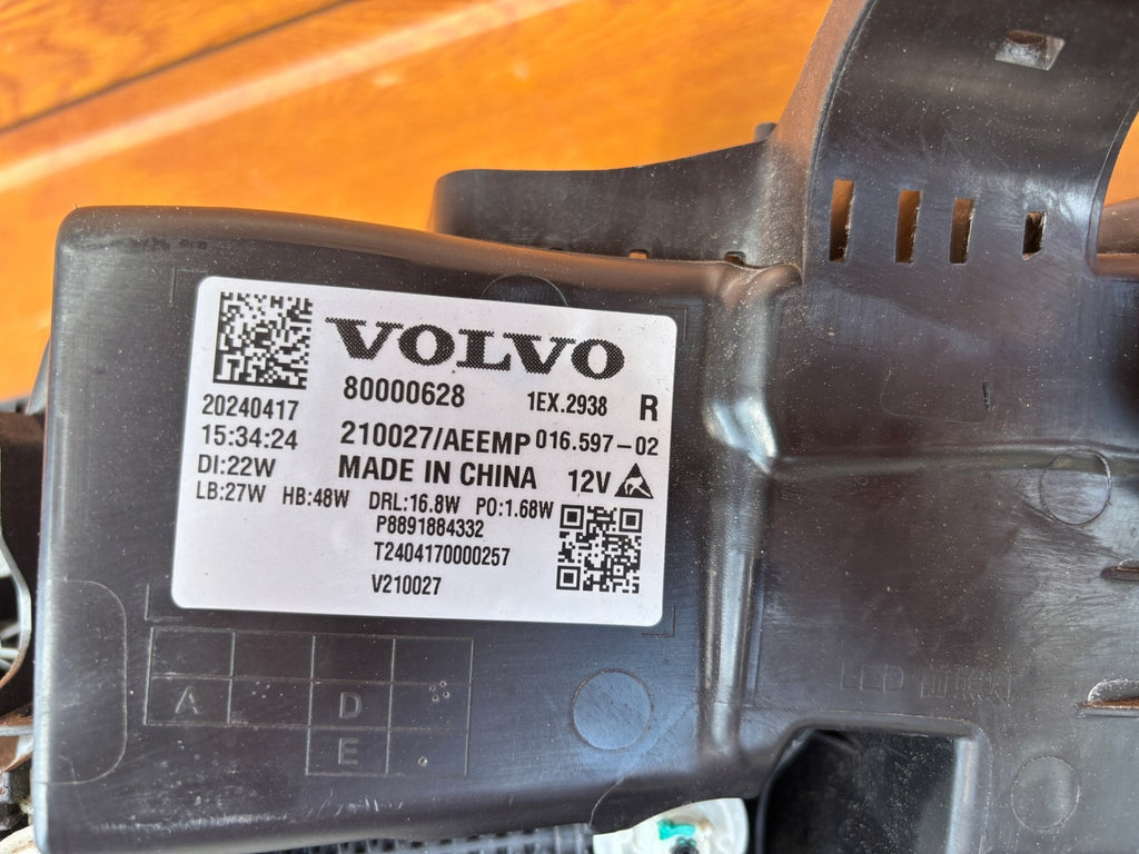 Frontscheinwerfer Volvo I 80000628 Rechts Scheinwerfer Headlight SCH8495307701cg