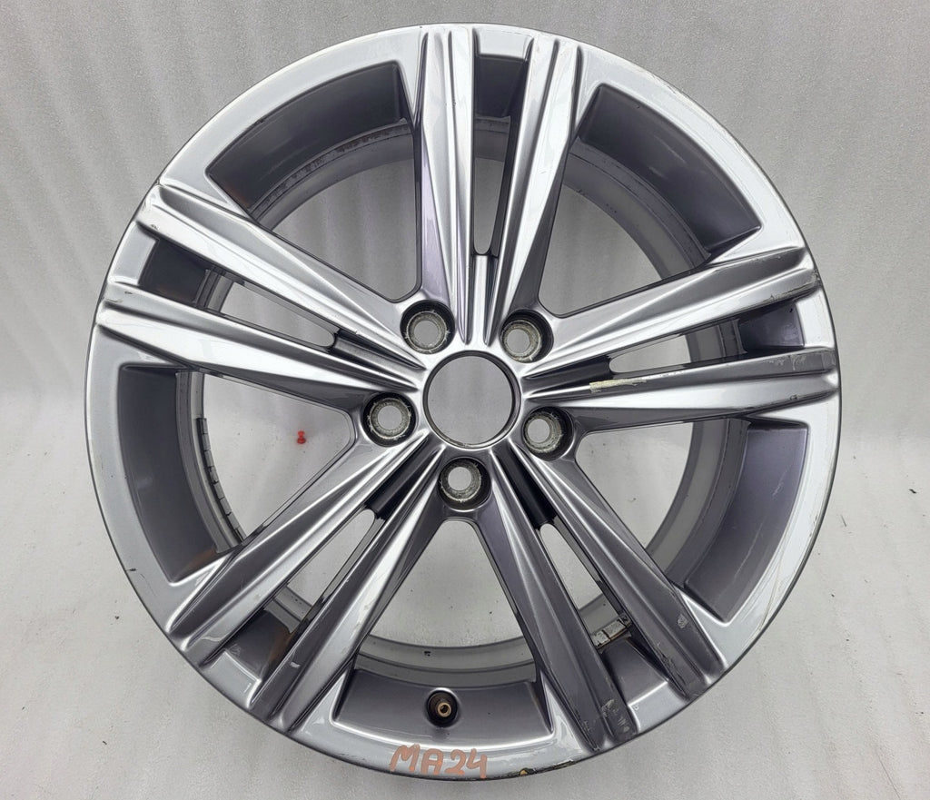 1x Alufelge 16 Zoll 6.5" 5x100 47ET Matt Schwarz 2G0601025AA VW Rim Wheel FEL1064189232lt