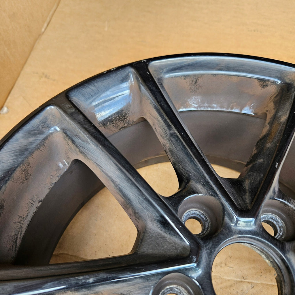 1x Alufelge 16 Zoll 7.0" 5x108 50ET Glanz Schwarz F1EC-1007-R1A Ford Rim Wheel FEL3502345709no
