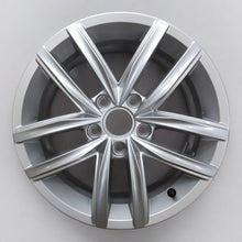 Load image into Gallery viewer, 1x Alufelge 16 Zoll 6.5&quot; 5x112 46ET Glanz Silber 5G0601025BP VW Golf Vii