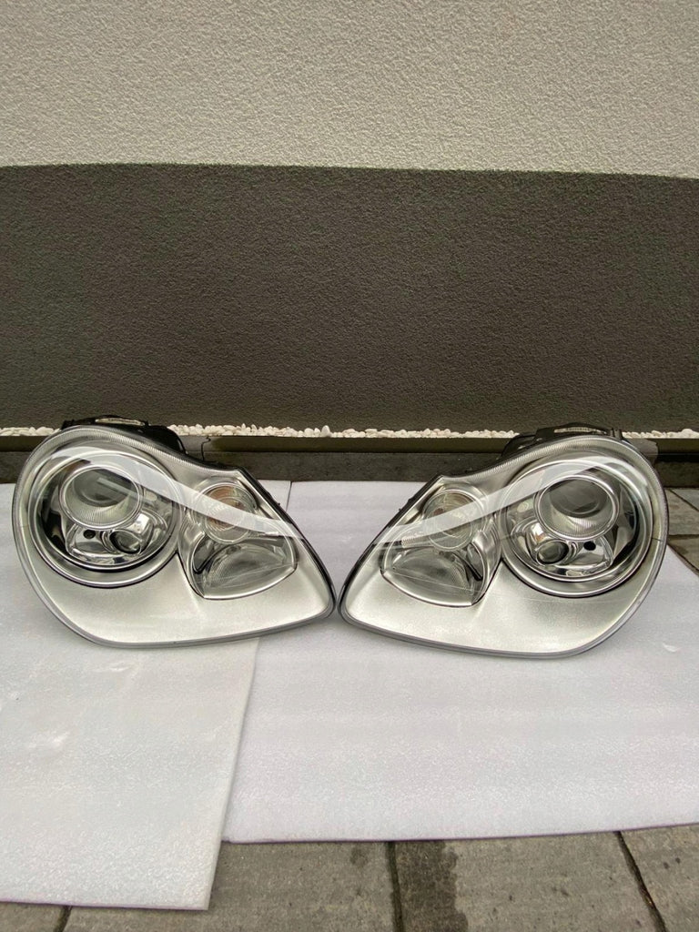Frontscheinwerfer Porsche Cayenne I Ein Satz Scheinwerfer Headlight SCH6716006340ea