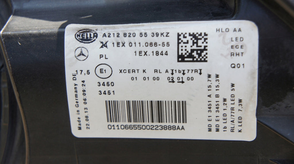 Frontscheinwerfer Mercedes-Benz W212 A2128205539 LED Links Headlight SCH6195885491sa