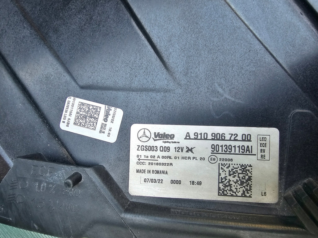 Frontscheinwerfer Mercedes-Benz Sprinter A9109067200 Full LED Rechts Headlight