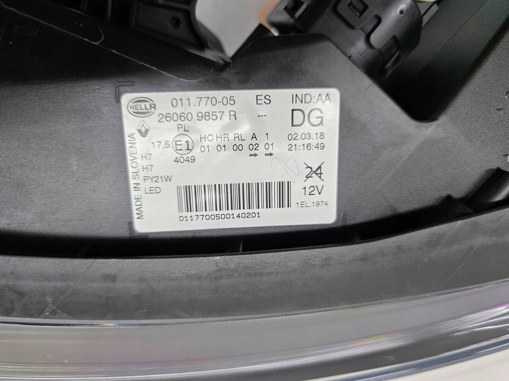 Frontscheinwerfer Renault Kadjar 260609857R LED Links Scheinwerfer Headlight SCH2059954886df