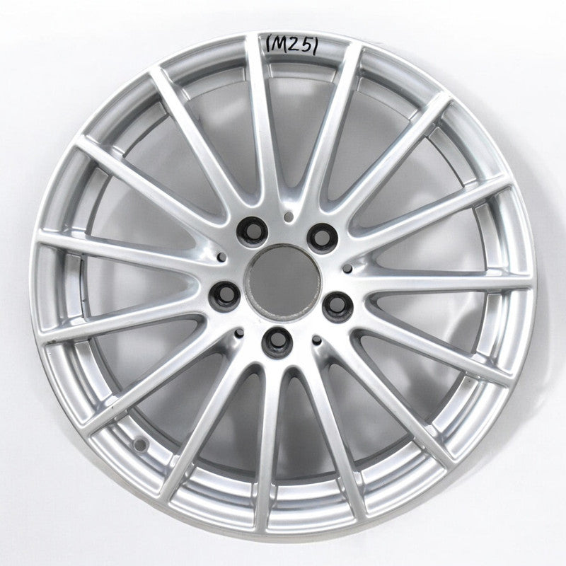 1x Alufelge 17 Zoll 8.0" 5x112 41ET Glanz Silber A2224010002 Mercedes-Benz W222