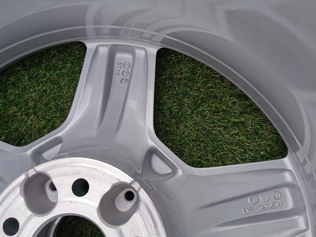 1x Alufelge 19 Zoll 9.5" 5x112 46ET Glanz Silber A1644011902 Mercedes-Benz Amg FEL5294078780ej