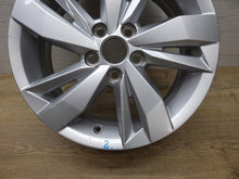 Load image into Gallery viewer, 1x Alufelge 15 Zoll 5.5" 5x100 40ET Glanz Silber 2G0601025 VW Polo Rim Wheel FEL5494462352mf