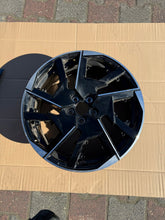Load image into Gallery viewer, 1x Alufelge 19 Zoll 7.0" 5x108 41ET Glanz Schwarz 9839945680 Peugeot Rim Wheel FEL6667307736sp
