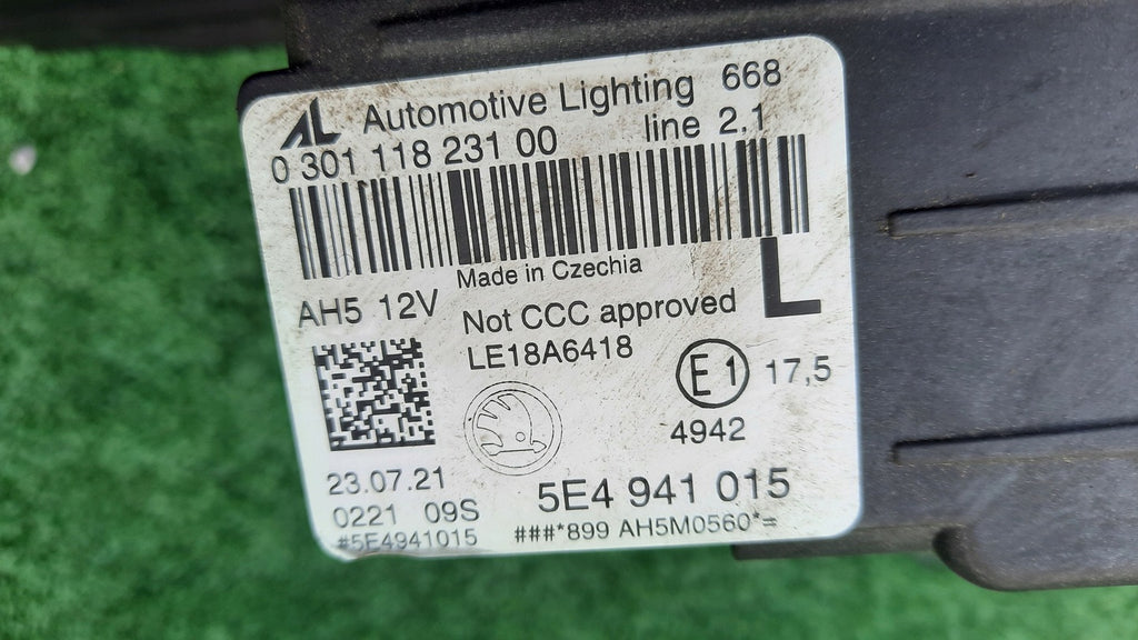 Frontscheinwerfer Skoda Octavia I 5E4941015 Full LED Links Headlight SCH5221208125qo