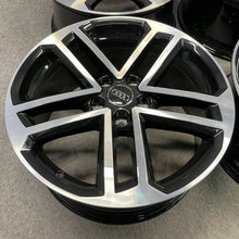 Laden Sie das Bild in den Galerie-Viewer, 4x Alufelge 18 Zoll 8.0" 5x112 46ET Glanz Graphit 8V0601025DG Audi A3 Mg FEL3811151301tt