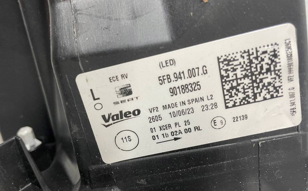 Frontscheinwerfer Seat Leon 5FB941007G Full LED Links Scheinwerfer Headlight