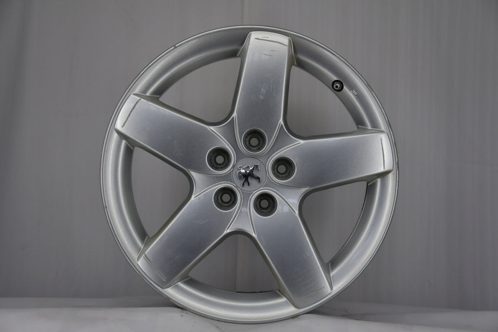 1x Alufelge 17 Zoll 7.0" 5x108 48ET Glanz Peugeot Rim Wheel FEL2524022338ci