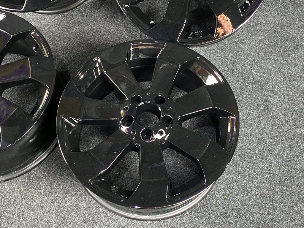 4x Alufelge 18 Zoll 8.0" 5x112 56 5ET Glanz Silber A1664011602 Mercedes-Benz