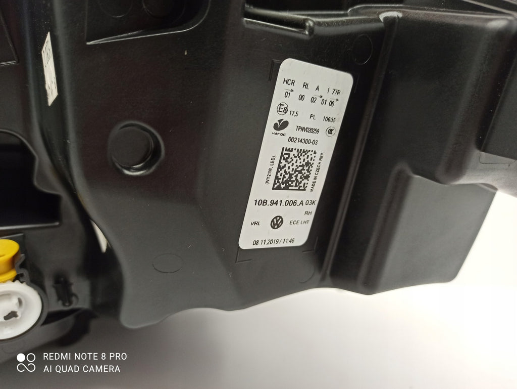 Frontscheinwerfer VW 10B941006A Rechts Scheinwerfer Headlight SCH2795260873qg