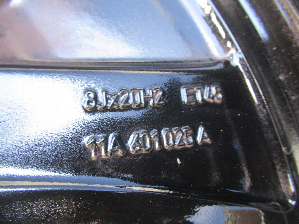1x Alufelge 20 Zoll 8.0" 5x112 45ET Glanz Schwarz 11A601025 VW Id.3 Id.5 Id.4 FEL3715031720lv