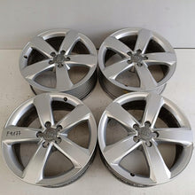 Laden Sie das Bild in den Galerie-Viewer, 4x Alufelge 18 Zoll 7.5" 5x112 37ET Glanz Silber 4G0601025M Audi A6 C7 Rim Wheel FEL5671519268di