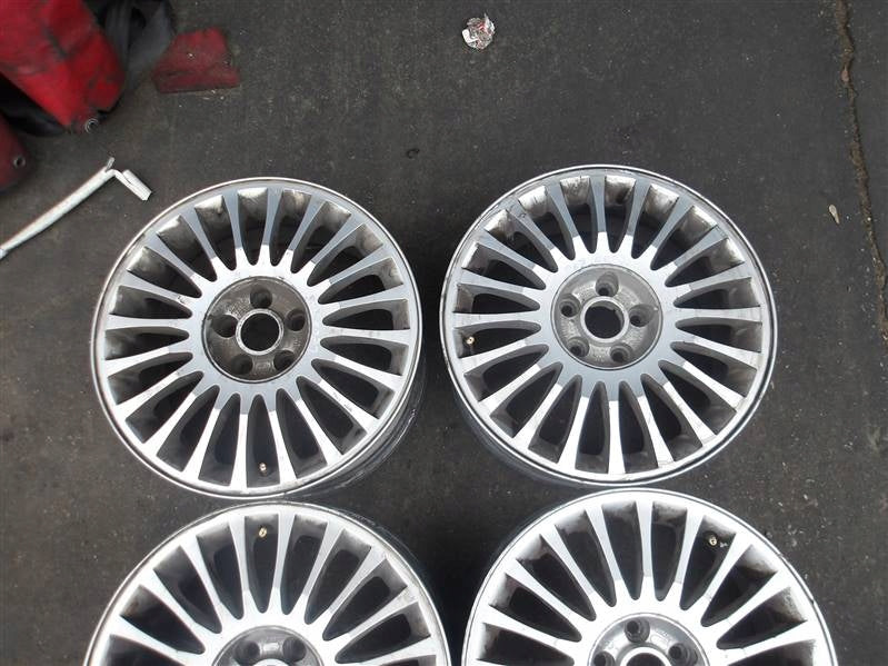 4x Alufelge 16 Zoll 7.0" 5x100 42ET Grau 1M0601025E Seat Leon Rim Wheel FEL5272576306ai