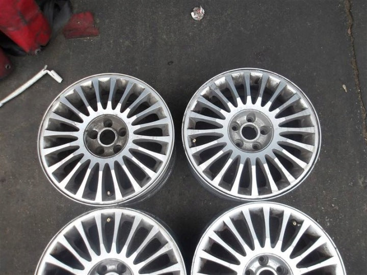 4x Alufelge 16 Zoll 7.0" 5x100 42ET Grau 1M0601025E Seat Leon Rim Wheel FEL5272576306ai