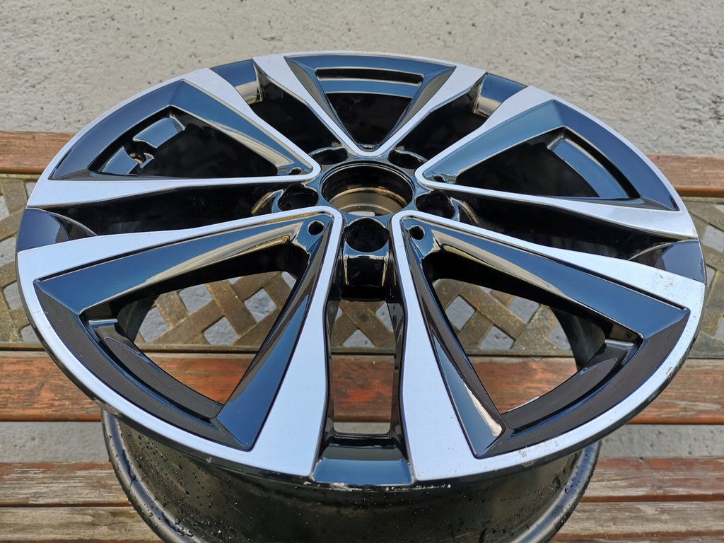 1x Alufelge 18 Zoll 7.5" 5x112 49ET Glanz Schwarz A1774012700 Mercedes-Benz