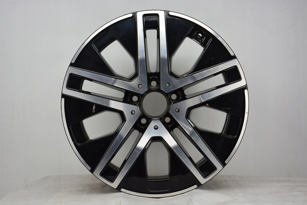 1x Alufelge 18 Zoll 7.5" 5x112 53ET Glanz Schwarz A2474012700 Mercedes-Benz