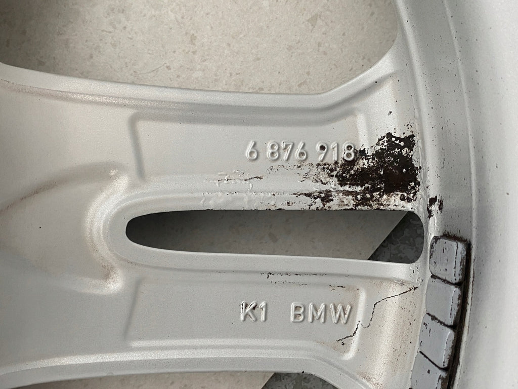 1x Alufelge 18 Zoll 7.0" 5x112 22ET Glanz Silber 6876918 BMW X3 G01 G02 FEL3328627927oz