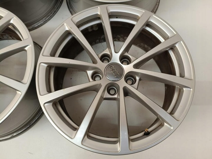 4x Alufelge 17 Zoll 7.5" 5x112 36ET Glanz Silber 4K0601025 Audi A6 C8 Rim Wheel FEL1520111683cb