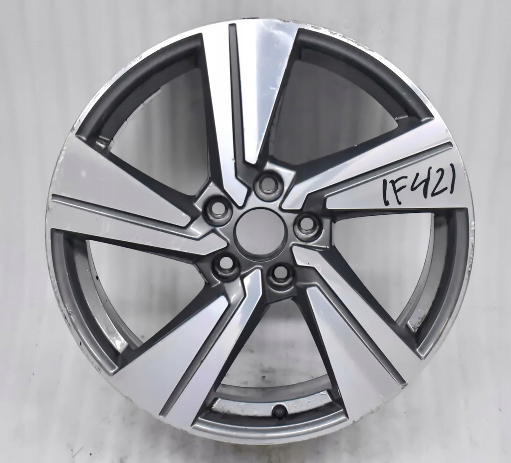 1x Alufelge 18 Zoll 7.0" 5x112 45ET Glanz Graphit 81A601025G Audi Q3 Q2 Mg