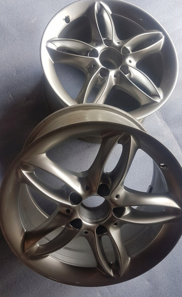 1x Alufelge 16 Zoll 8.0" 5x112 32ET A2094012102 Mercedes-Benz Clk Rim Wheel