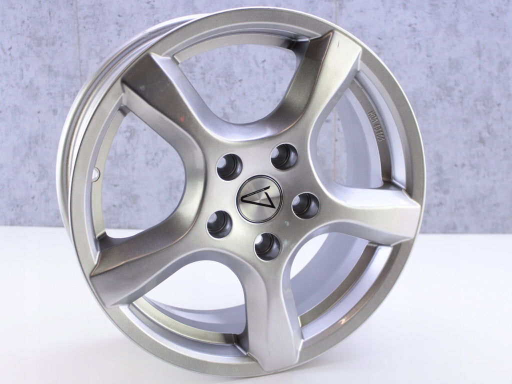 1x Alufelge 16 Zoll 6.5" 5x114.3 50ET Glanz KBA48466 Dacia Duster Rim Wheel FEL1053002687wu