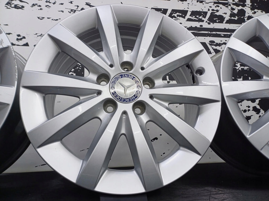 4x Alufelge 16 Zoll 6.5" 5x112 49ET 61F0440 Mercedes-Benz Golf VIII Caddy V FEL5478663921pq